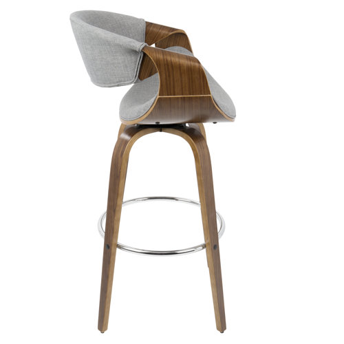 Foundstone™ Bombay Swivel Counter & Bar Stool & Reviews Wayfair